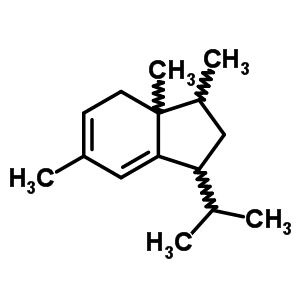 2,3,3A,4-tetrahydro-3,3a,6-trimethyl-1-isopropyl-1h-indene Structure,59742-39-1Structure