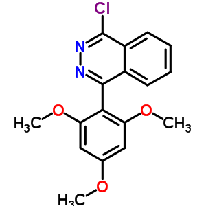 Phthalazine,1-chloro-4-(2,4,6-trimethoxyphenyl)- Structure,597552-93-7Structure