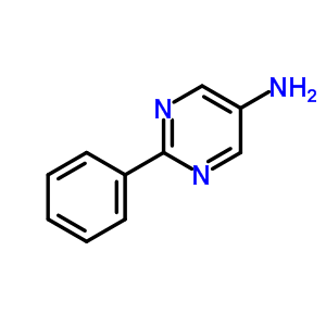 2-Phenylpyrimidin-5-amine Structure,59808-52-5Structure