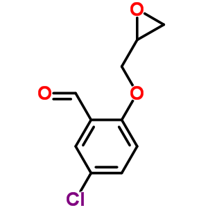 5-Chloro-2-(2-oxiranylmethoxy)benzaldehyde Structure,59893-26-4Structure