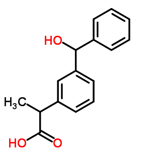 Dihydro ketoprofen (mixture of diastereomers) Structure,59960-32-6Structure