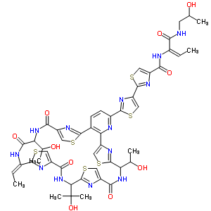 Thiocillin i Structure,59979-01-0Structure