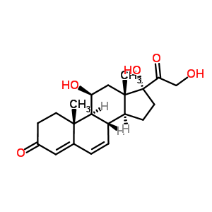 6-Dehydrocortisol Structure,600-99-7Structure