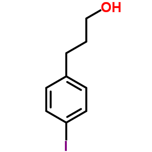 3-(P-iodophenyl)-1-propanol Structure,60075-78-7Structure