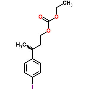 Carbonic acid ethyl 3-(p-iodophenyl)butyl ester Structure,60075-82-3Structure