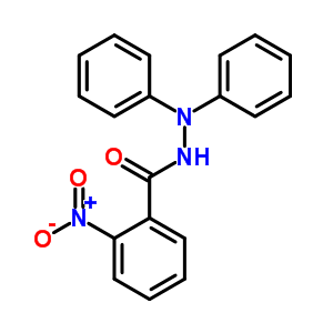 2-Nitro-n,n-diphenyl-benzohydrazide Structure,60109-74-2Structure