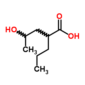 4-Hydroxy-2-propylpentanoic acid Structure,60113-82-8Structure