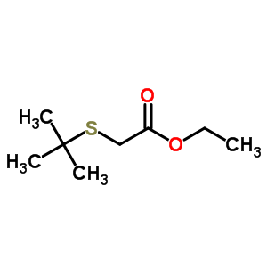 Ethyl (tert-butylthio)acetate Structure,60178-20-3Structure