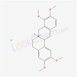 D-tetrahydropalmatine hydrochloride Structure,6024-83-5Structure