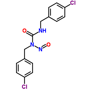 Urea,n,n-bis[(4-chlorophenyl)methyl]-n-nitroso- Structure,60285-27-0Structure