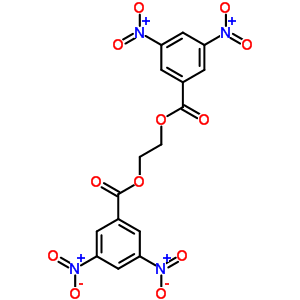 1,2-Ethanediol,1,2-bis(3,5-dinitrobenzoate) Structure,60317-39-7Structure