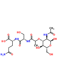 N-acetylmuramyl-serylisoglutamine Structure,60355-76-2Structure