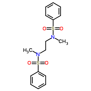 Benzenesulfonamide,n,n-1,2-ethanediylbis[n-methyl- Structure,60395-33-7Structure