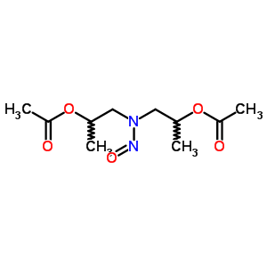 N-nitrosobis(2-acetoxypropyl)amine Structure,60414-81-5Structure