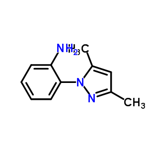 2-(3,5-Dimethyl-pyrazol-1-yl)-phenylamine Structure,60418-47-5Structure