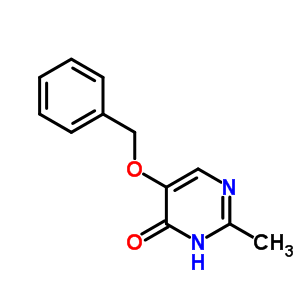 2-Methyl-5-phenylmethoxy-3h-pyrimidin-4-one Structure,60438-04-2Structure