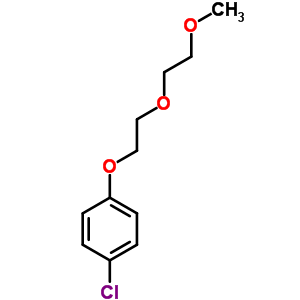 Benzene,1-chloro-4-[2-(2-methoxyethoxy)ethoxy]- Structure,60448-67-1Structure