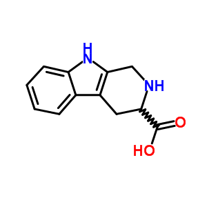 2,3,4,9-Tetrahydro-1H-beta-carboline-3-carboxylic acid Structure,6052-68-2Structure