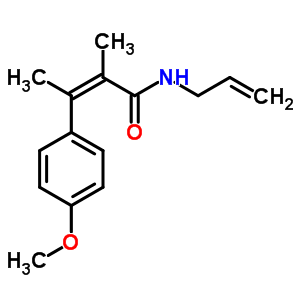 (Z)-n-allyl-α,β-dimethyl-4-methoxycinnamamide Structure,60548-52-9Structure