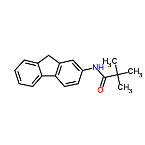 2,2-Dimethyl-n-(9h-fluoren-2-yl)propionamide Structure,60550-93-8Structure