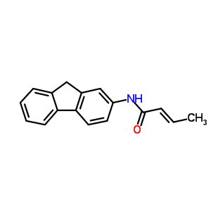 N-(9h-fluoren-2-yl)-2-butenamide Structure,60550-96-1Structure