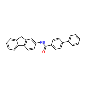 N-(9h-fluoren-2-yl)-1,1’-biphenyl-4-carboxamide Structure,60550-97-2Structure