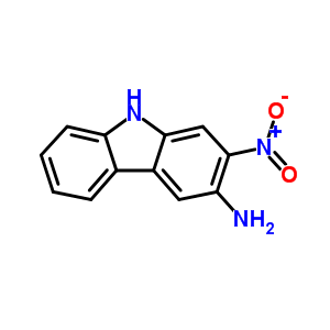 2-Nitro-9h-carbazol-3-amine Structure,60564-31-0Structure