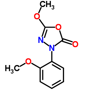 Metoxadiazone Structure,60589-06-2Structure