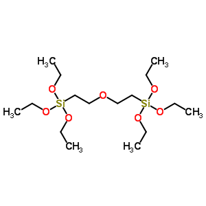 Bis(2-triethoxysilylethyl) ether Structure,60600-67-1Structure