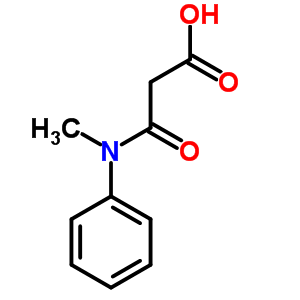 3-(Methyl(phenyl)amino)-3-oxopropanoic acid Structure,60657-74-1Structure