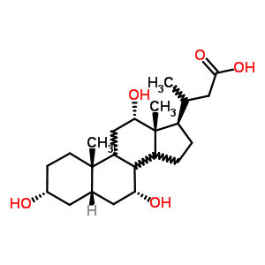 Norcholic Acid Structure,60696-62-0Structure