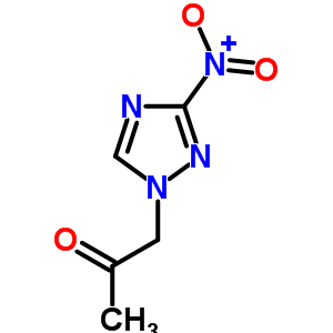 1-(3-Nitro-1h-1,2,4-triazol-1-yl)acetone Structure,60728-89-4Structure