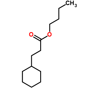 Butyl 3-cyclohexylpropanoate Structure,60784-55-6Structure