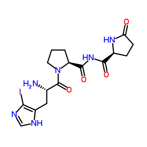 5-Oxoprolyl-4(5)-iodohistidyl-prolinamide Structure,60839-69-2Structure