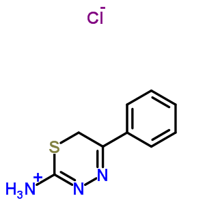 5-Phenyl-6h-1,3,4-thiadiazin-2-amine hydrobromide (1:1) Structure,60912-78-9Structure