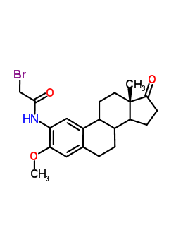 2-Bromoacetamidoestrone methyl ether Structure,60973-95-7Structure