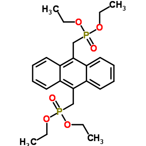 Anthracen-9,10-bis(methyl-phosphonic acid diethyl ester) Structure,60974-92-7Structure