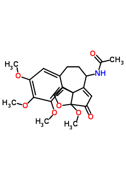 (7Ar-(4br,7aalpha,10beta))-n-(7a,8,11,12-tetrahydro-2,3,4,7a-tetramethoxy-8-oxo-10h-benz(7,8)azuleno(1,8a)(b)furan-10-yl)acetamide Structure,61014-70-8Structure