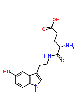 Gamma-glutamyl-5-hydroxytryptamine Structure,61059-62-9Structure