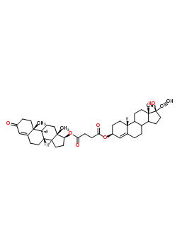 Ethynodiol testosterone ester Structure,61083-04-3Structure