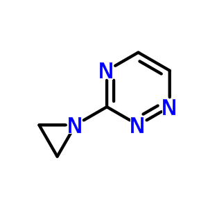 1,2,4-Triazine,3-(1-aziridinyl)-(9ci) Structure,61108-81-4Structure