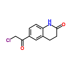 6-(Chloroacetyl)-3,4-dihydroquinolin-2(1H)-one Structure,61122-82-5Structure