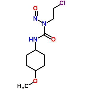 1-(2-Chloroethyl)-3-(4β-methoxycyclohexan-1α-yl)-1-nitrosourea Structure,61137-48-2Structure