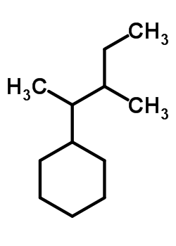 (1,2-Dimethylbutyl)cyclohexane Structure,61142-37-8Structure