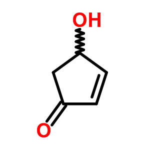 4-Hydroxy-2-cyclopentenone Structure,61305-27-9Structure