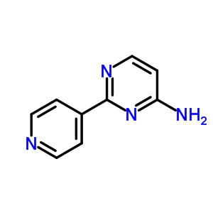 2-(4-Pyridinyl)-4-pyrimidinamine Structure,61310-29-0Structure