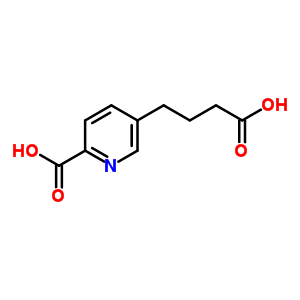 5-(3’-Carboxypropyl)-2-pyridinecarboxylic acid Structure,61361-30-6Structure