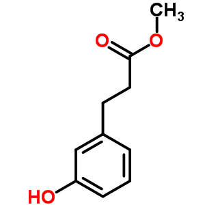 Methyl 3-(3-hydroxyphenyl)propionate Structure,61389-68-2Structure