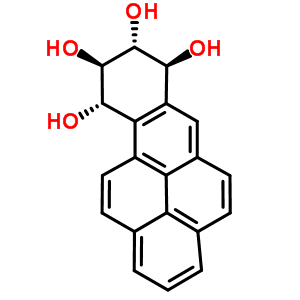 7,8,9,10-Tetrahydroxy-7,8,9,10-tetrahydrobenzo(a)pyrene Structure,61490-67-3Structure