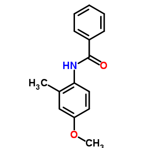 N-(4-methoxy-2-methyl-phenyl)benzamide Structure,61495-08-7Structure